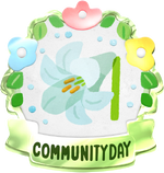 Community Day Badge for Liliums.