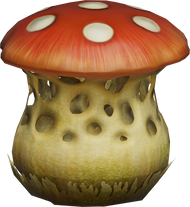 An unofficial render of a Kingcap in Pikmin 3.