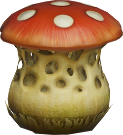 An unofficial render of a Kingcap in Pikmin 3.