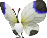 Render of a White Spectralids from the Pikmin Garden website.