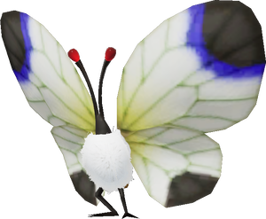 Render of a White Spectralids from the Pikmin Garden website.