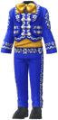 "Festive Mariachi Attire" Mii costume in Pikmin Bloom.