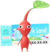 A Red Decor Pikmin in Theme Park decor, may be a different location. Not used in-game as of update v45.0.