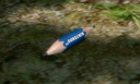 Screenshot of the Implement of Toil in Pikmin 2's Treasure Hoard.