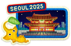 The patch rewarded for the Pikmin Bloom Tour 2025: Seoul Event.