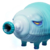 Icon for the Blizzarding Blowhog, from Pikmin 4's Piklopedia.