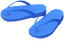 "Beach Sandals (Blue)" Mii shoe part in Pikmin Bloom.