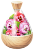 Red pansy petals icon.png