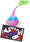 A Winged Special Decor Pikmin with Flower Card (Volume 2) decor from Pikmin Bloom.