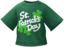 "St. Patrick's Day Printed T-shirt" Mii shirt part in Pikmin Bloom.