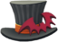"Bat Top Hat (Red)" Mii hat part in Pikmin Bloom. Original filename is <code>icon_of0116_Kat_VampireHat1_c01</code>.