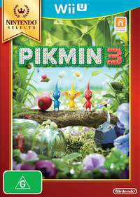 Pikmin 3 Nintendo Selects Australia boxart.png