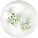White bellflower nectar from Pikmin Bloom.