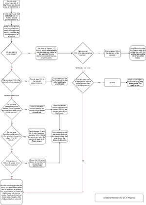 Flow chart of how to bloom a Big Flower into a type you want.