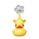 Icon for the Iconic Yellow Pikmin, from Pikmin 4's Decopedia.