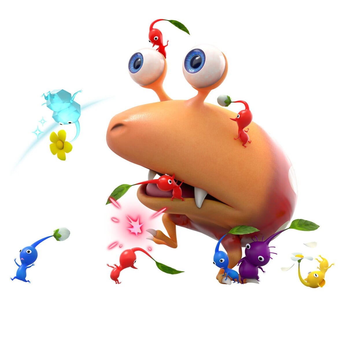 FilePikmin 4 Pikmin vs. Bulborb.jpg Pikipedia, the Pikmin wiki