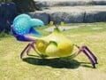 A Peckish Aristocrab as it appears in Pikmin 4's Piklopedia.