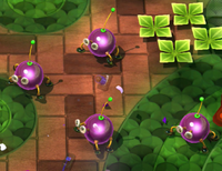Four Creepy Beebs in Pikmin Adventure.