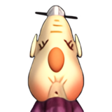 An icon of Louie's grandmother from Pikmin 2 (Nintendo Switch).