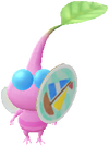A special Winged Decor Pikmin with a summer inspired sticker from Pikmin Bloom.