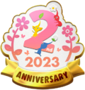 Community Day badge for the Second Anniversary Community Day.