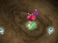 The imprint on the floor at the start of sublevel 5.