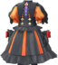"Witch Costume Dress (Red)" Mii dress part in Pikmin Bloom. Original filename is icon_of0117_Cos_WitchDress1_c00.