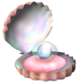 Artwork of the Pearly Clamclamp from Pikmin.