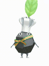 An animation of a Rock Pikmin with a Chef Hat from Pikmin Bloom.