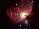 An image of the Orion Nebula from Sozaijiten Vol. 21. The image's description on the website says it was provided by NASA.