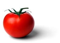 A tomato from the real world.