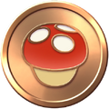 Apprentice Expedition Badge. The badge shows a small red mushroom.