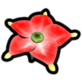 The Piklopedia icon of the Crimson Candypop Bud in the Nintendo Switch version of Pikmin 2.