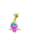 An animation of a Winged Pikmin with a Banana from Pikmin Bloom