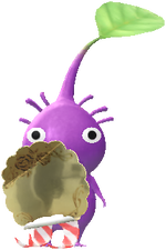 禮物貼紙(金色) 紫皮克敏