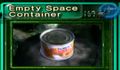The treasure was capitalized to "Empty Space Container" in New Play Control! Pikmin 2.