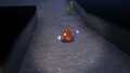 The treasure being carried by a pair of Blue Pikmin.