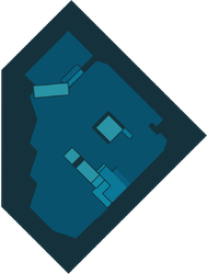 The texture for Plunder Palace Sublevel 1's radar map in Pikmin 4, rotated to face north.