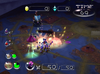A Gatling Groink shooting at Captain Olimar in Secret Testing Range sublevel 1.