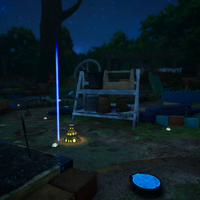 The image used to represent the night version of Rugged Scaffold in Pikmin 4's file select menu.