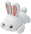 "Perching Bunny (White)" Mii head item part in Pikmin Bloom.