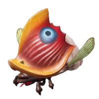Icon for the Flighty Joustmite, from Pikmin 4&#39;s Piklopedia.