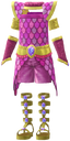 "Rio Carnival Costume (Purple)" Mii costume in Pikmin Bloom.