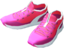 "Sneakers (Pink)" Mii shoes part in Pikmin Bloom. Original filename is icon_of0135_Sho_SneakerJog1_c05.