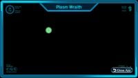An out-of-bounds enemy bubble on the Plasm Wraith mission map.