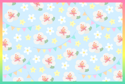 A postcard design from Pikmin Bloom, used during the Pikmin Bloom Journey 2026: Challenge Anywhere Event.