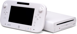 The Wii U and its GamePad.