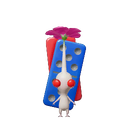 Icon for the Tempting-Tiles White Pikmin, from Pikmin 4's Decopedia.