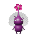 Icon for the Artsy Purple Pikmin, from Pikmin 4's Decopedia.