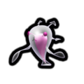 The Piklopedia icon of the Honeywisp in the Nintendo Switch version of Pikmin 2.